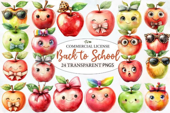 Back to School Funny Apple Sublimation