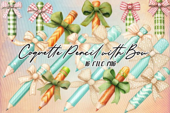Coquette Bow Pencil Back to School
