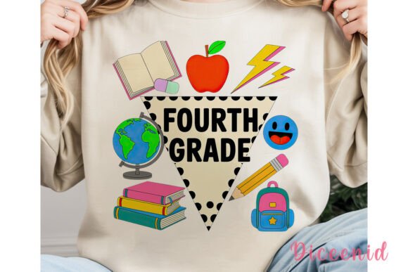 Fourth Grade Back to School PNG Clipart: A Versatile Resource for Creative Projects