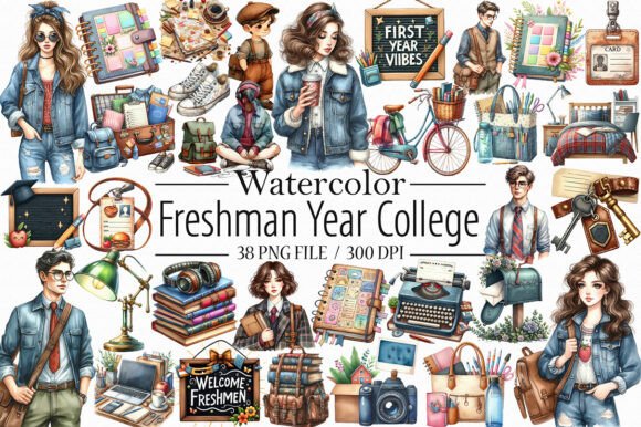 Freshman Year College Back to School PNG Designs: A Creative Resource for Students and Entrepreneurs