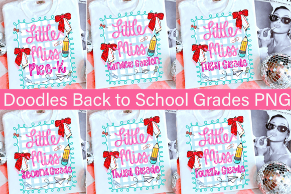 Little Miss Back to School Grades Bundle: A Creative Asset for Modern Designers and Entrepreneurs