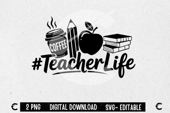 Teacher Life: Back to School and Digital Creativity with Premium PNG Files